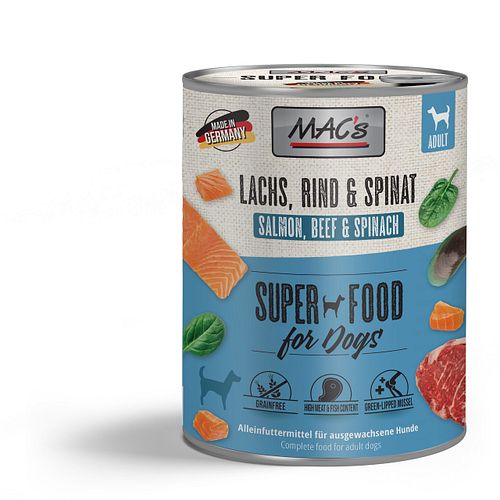MAC's SuperFood for Dogs Dose Hundenassfutter