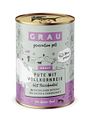 grau Hund 400 Gramm HundenassfutterVorschaubild