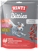 RINTI Bitties Multipack 3x 100 Gramm Hundesnack