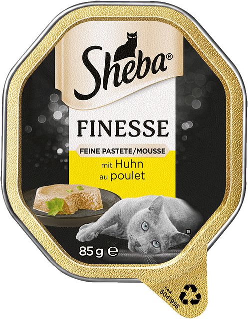 Sheba Finesse Feine Pastete 85 Gramm KatzennassfutterVorschaubild