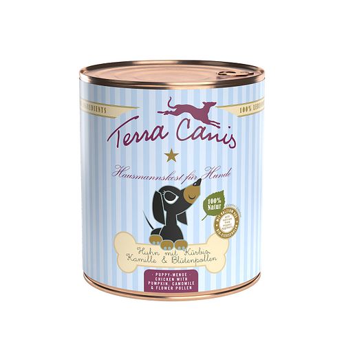 Terra Canis Welpenmenü 800g Hundenassfutter