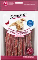 DOKAS Entenbrust in Streifen Hundesnack 70 Gramm