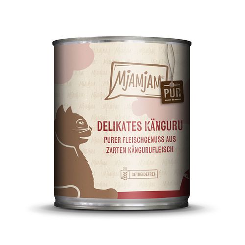 MJAMJAM Purer Fleischgenuss 800g Dose Katzennassfutter