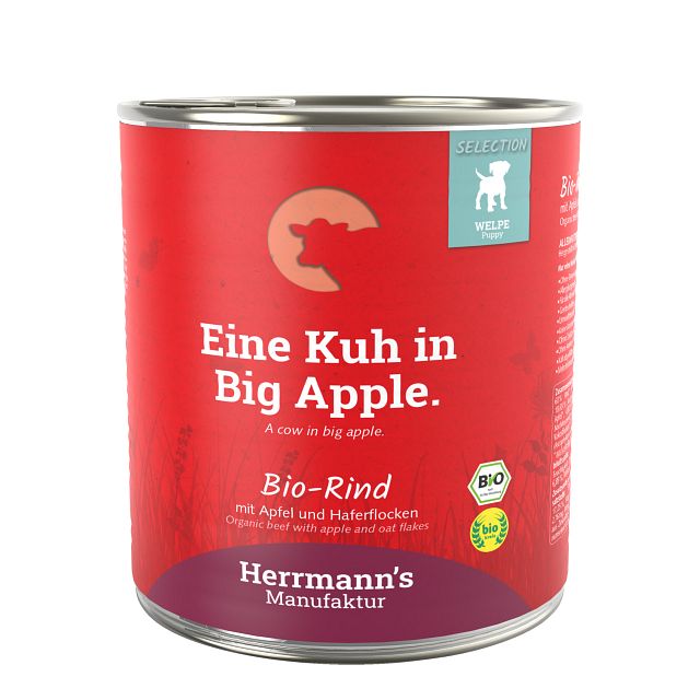 Herrmann's Selection Puppy Bio 800 Gramm HundenassfutterVorschaubild