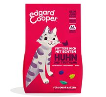 Edgard&Cooper Senior Truthahn und Huhn Katzentrockenfutter