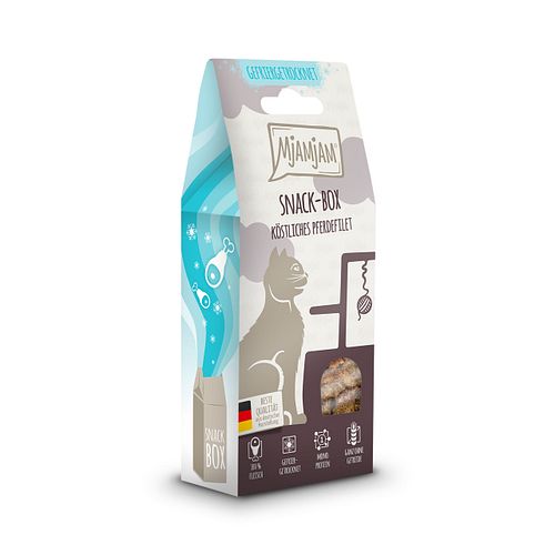 MJAMJAM leckere Snackbox 40g Katzensnack