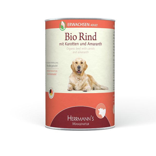 Herrmann's Selection Erwachsen 12x400g Dose HundenassfutterVorschaubild