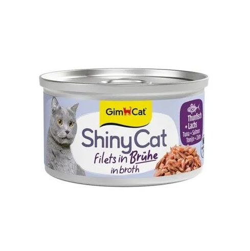 GimCat ShinyCat Brühe 70g-Dose  Katzennassfutter