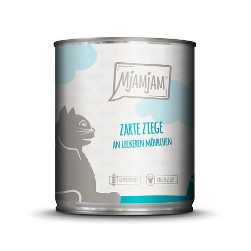 MJAMJAM Leckere Mahlzeit 800g Dose Katzennassfutter