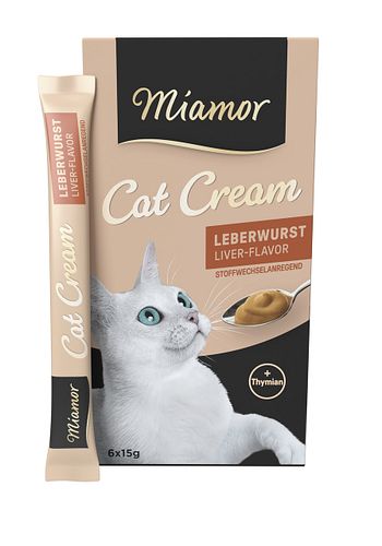 Miamor Cat Cream 6 x 15 Gramm Multipack Katzensnack
