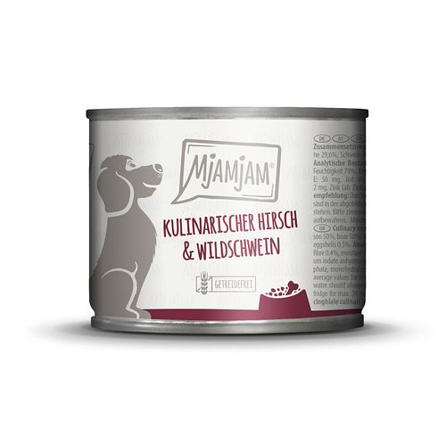 MJAMJAM Leckere Mahlzeit 200g Dose Hundenassfutter