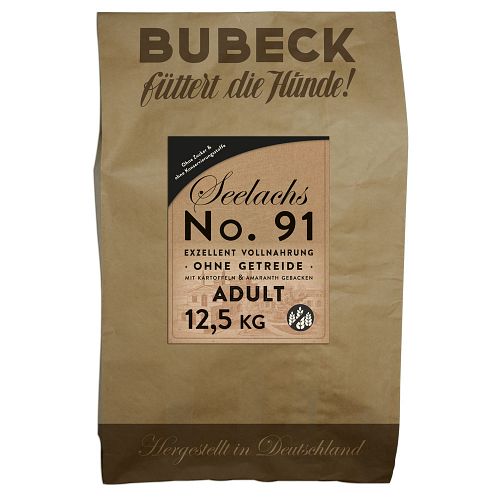 Bubeck Nr. 91 Adult Seelachs mit Kartoffel Hundetrockenfutter