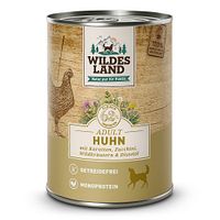 Wildes Land Hundenassfutter 400g