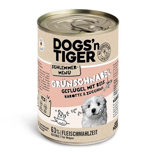 Dogs'n Tiger 400g Dose Hundenassfutter