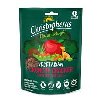 Christopherus 125g Vegetarian Crunchy Snack-Apfel Linsen Hundesnack