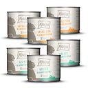 Vorschaubild MJAMJAM Monopaket mit Huhn & Pute 6 x 200g Katzennassfutter