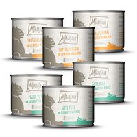 MJAMJAM Monopaket mit Huhn & Pute 6 x 200g Katzennassfutter