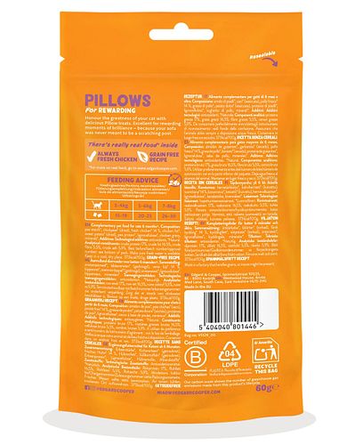 Edgard&Cooper 60g Pillows Huhn
