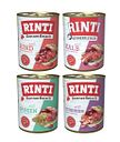 Vorschaubild RINTI Kennerfleisch Dose 24 x 400g Mixpaket (Kalb,Pansen,Rind,Schinken)  Hundenassfutter