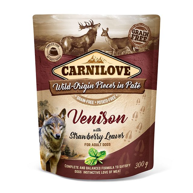 CARNILOVE Pieces in Paté 300 Gramm HundenassfutterVorschaubild