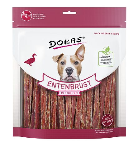 DOKAS Snack-Mix Fleisch-Streifen 2x500g Hundesnack