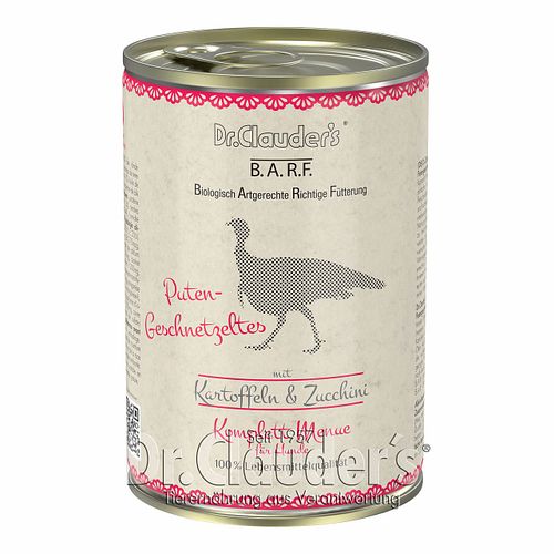 Dr.Clauder´s B.A.R.F. Komplett Menue 800 Gramm Hundenassfutter