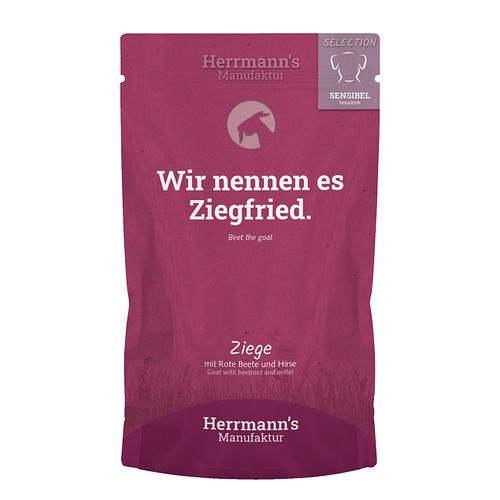 Herrmann's Selection Sensibel / Sensitiv 150g Beutel Hundenassfutter