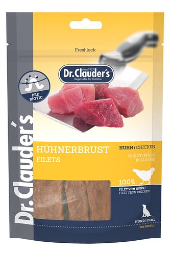 Dr. Clauder's Functional Soft Dried Strips 80 Gramm Hundesnack