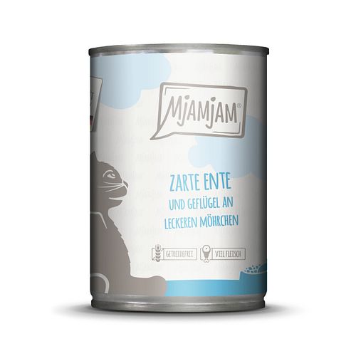 MJAMJAM Leckere Mahlzeit 400g Dose Katzennassfutter