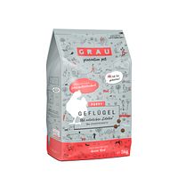 grau Puppy Geflügel Hundetrockenfutter