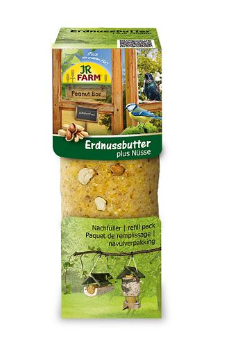 JR FARM Peanut Bar Erdnussbutter 350g Wildvogelfutter zum Nachfüllen
