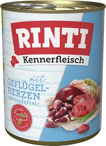 RINTI Kennerfleisch 800g Dose Hundenassfutter
