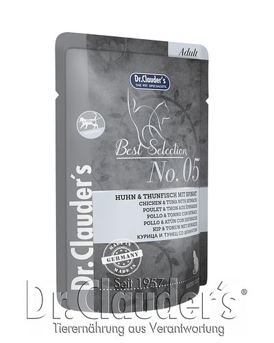Dr Clauder's Best Selection 85 Gramm Katzennassfutter