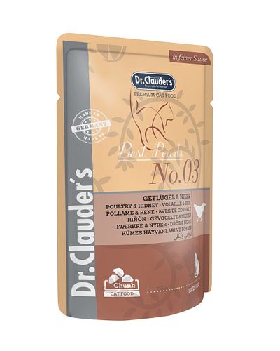 Dr. Clauder's Premium 100g Beutel Katzennassfutter
