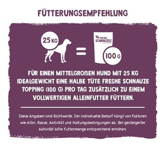 BOSCH Freshe Schnauze Topping 200g Obstgarten