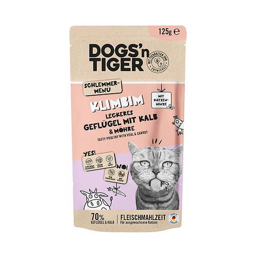 Dogs'n Tiger Dose 125g Katzennassfutter