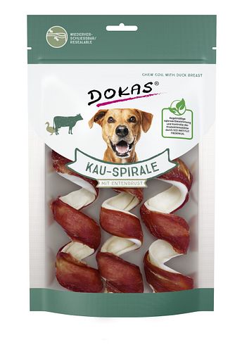 DOKAS Snack_Mix Kau-Spiralen 2x110g Hundesnacks