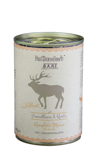 Dr. Clauder's BARF Komplett Menü 400g Dosen Hundenassfutter