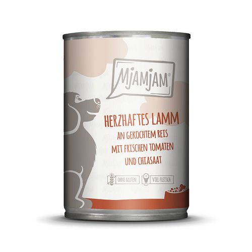MJAMJAM Leckere Mahlzeit 400g Hundenassfutter
